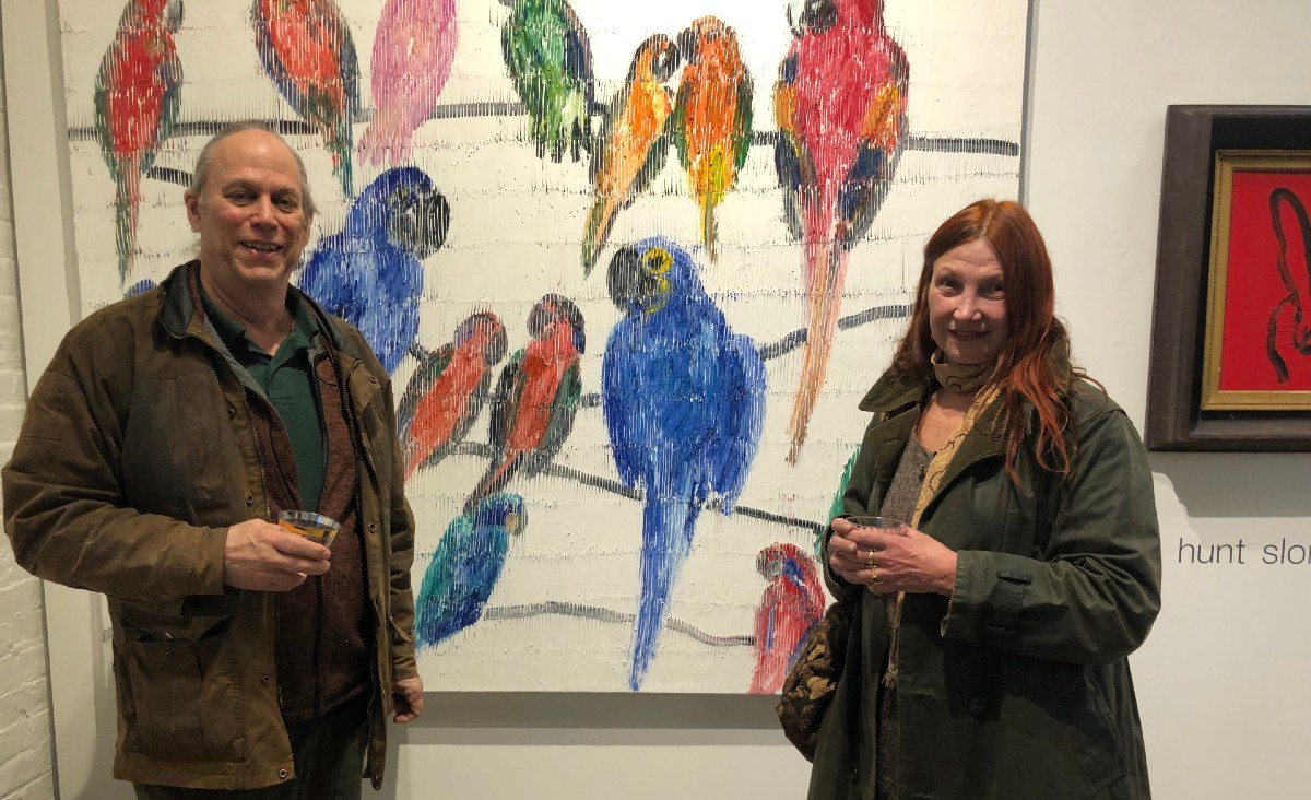 Bill Breed, composer, and artist Pamela Berkeley