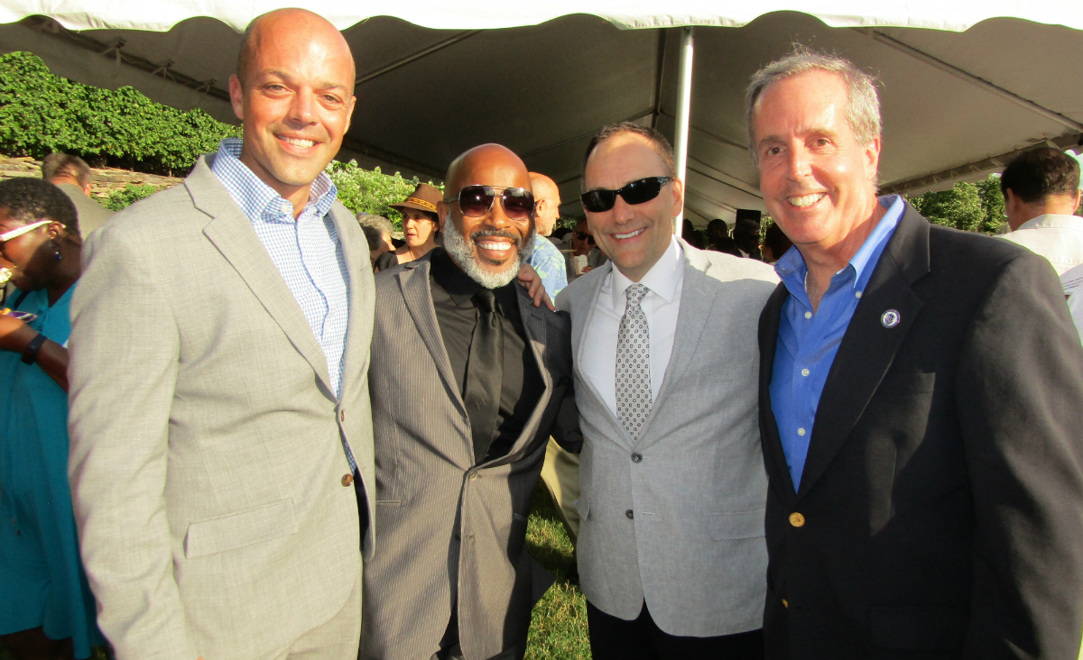 Mass. State Senator&nbsp;Adam Hinds,&nbsp;Ty Allan Jackson,&nbsp;John Bissell&nbsp;and Mass. State Representative&nbsp;Smitty Pignatelli