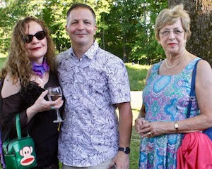 Natalie Brown,&nbsp;Steve Rikert&nbsp;of&nbsp;Rikert&rsquo;s Auto Body&nbsp;and&nbsp;Joanne Fredenberg.