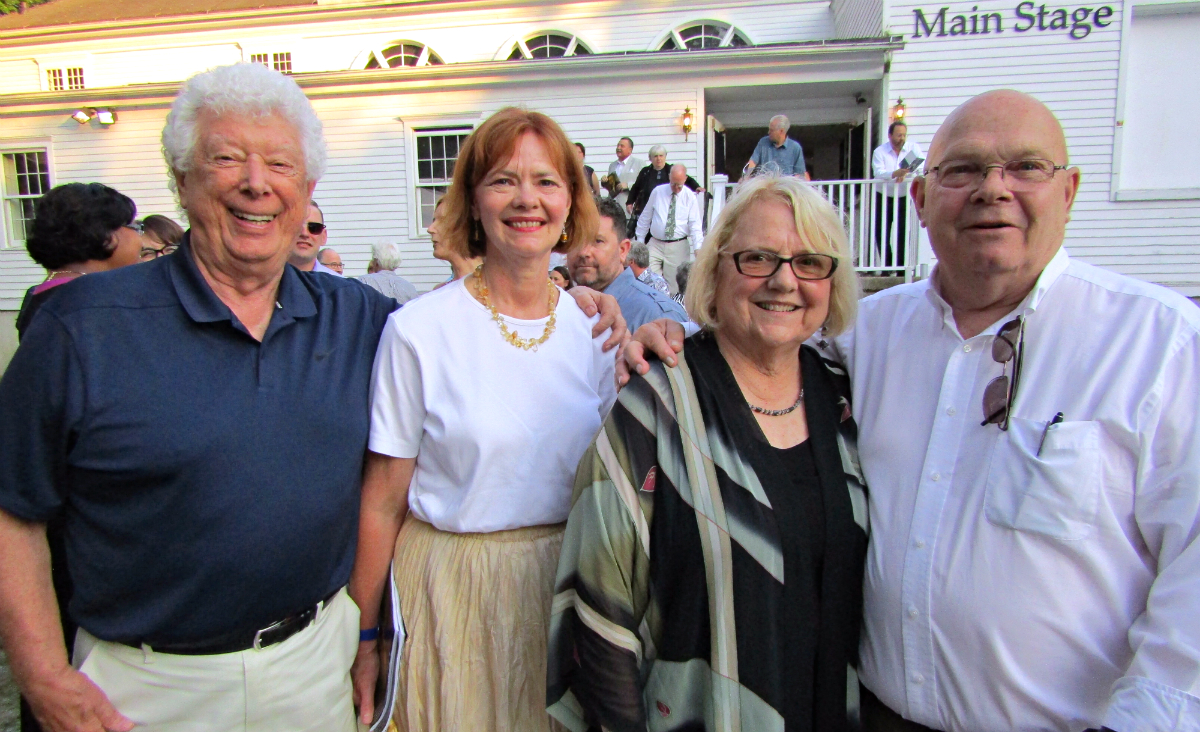 Advisory board member&nbsp;Gene Dellea, Barbara Alibozek, advisory board member&nbsp;Roseann Sturgeon&nbsp;and&nbsp;Bill Sturgeon.