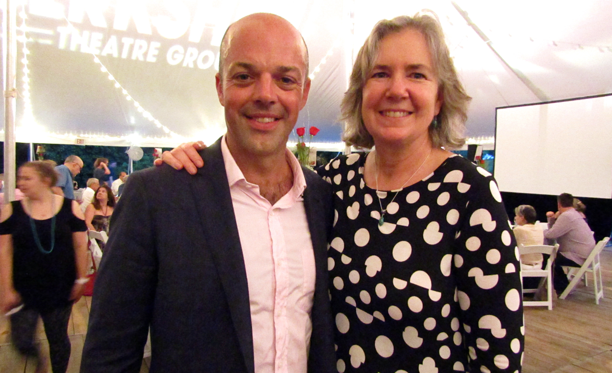 Mass. State Senator&nbsp;Adam Hinds&nbsp;and board president&nbsp;Ruth Blodgett