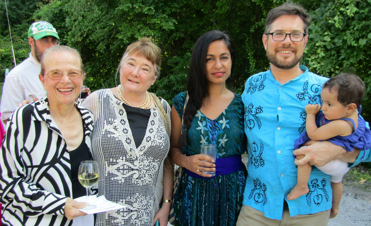 Nancy Kalodner,&nbsp;Nancy Fitzpatrick,&nbsp;Saadia, board member&nbsp;Casey Rothstein Fitzpatrick&nbsp;and&nbsp;Na&iuml;ma Paani