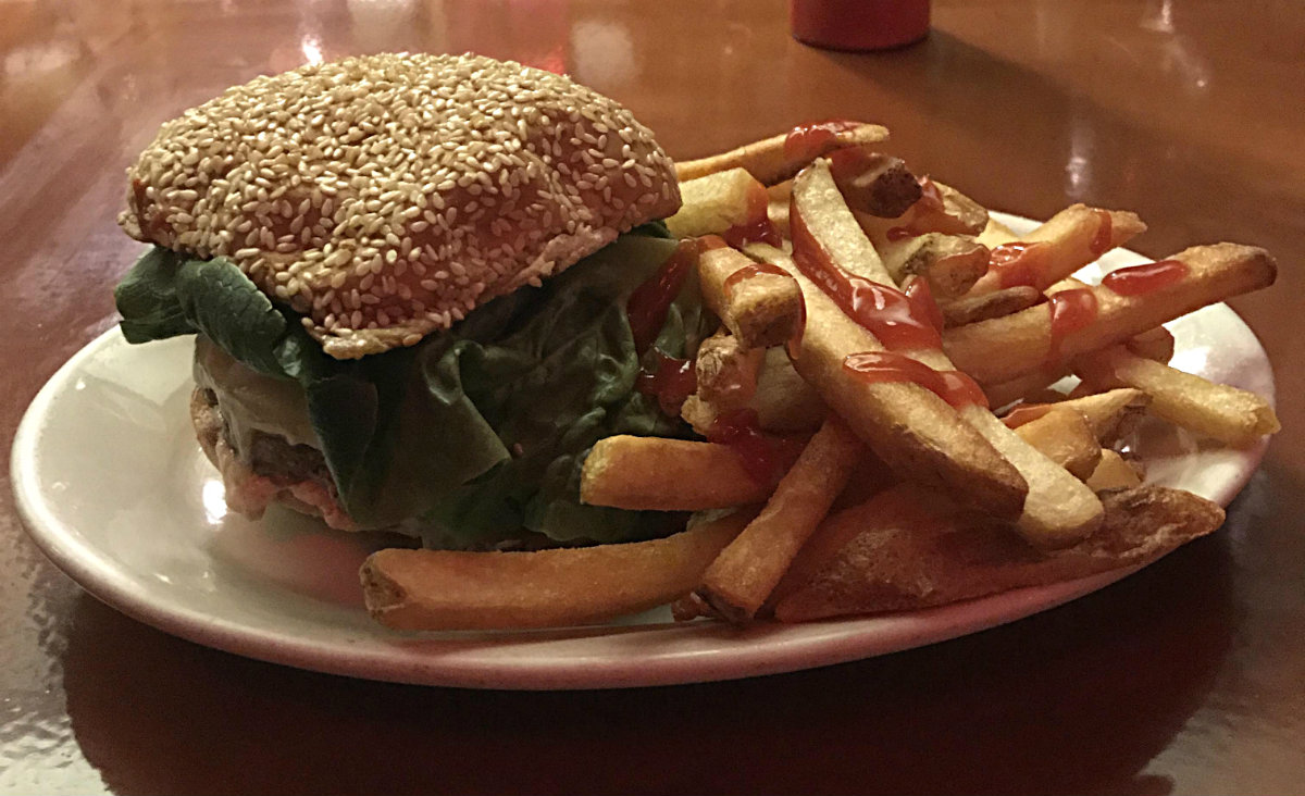 Best burger in the Berks? Possibly. Photo by Mary A. Nelen