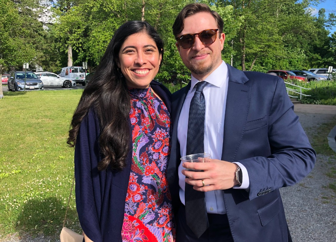 BIC Executive Director Melissa Canavan and Dylan Canavan