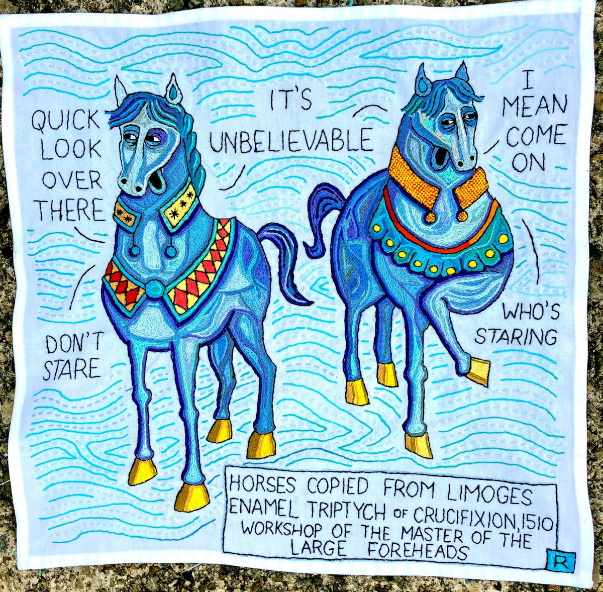 "Horse Chat" by&nbsp;Roz Chast.