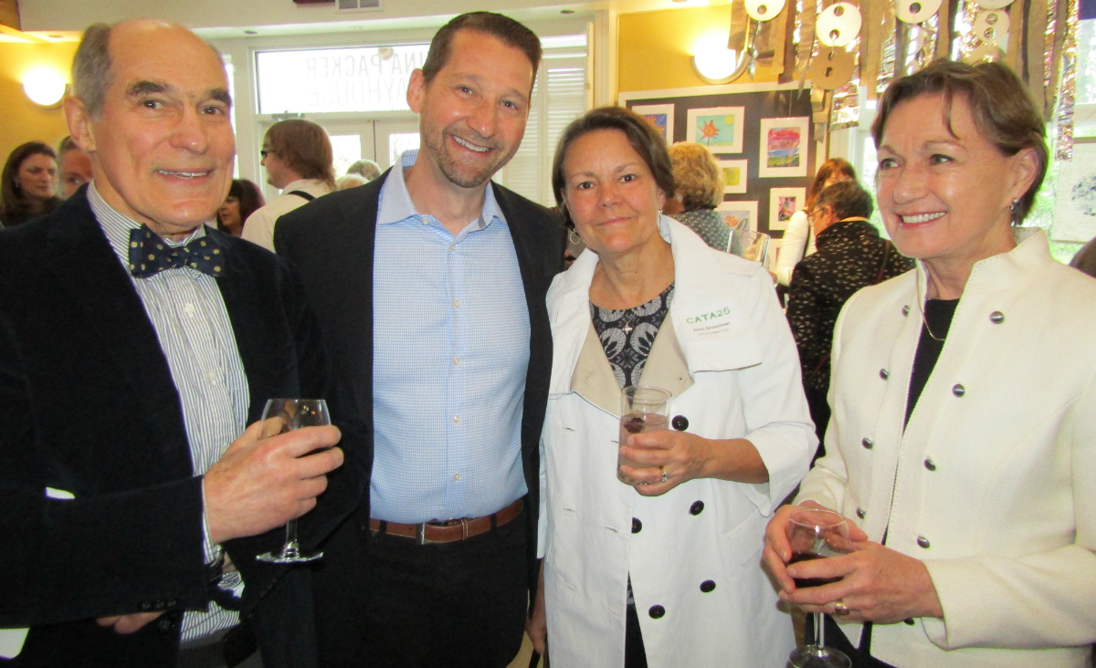 Laurence Cohen, board member&nbsp;Ira Grossman, gala committee member&nbsp;Jami Grossman&nbsp;and&nbsp;Linda Mitchell
