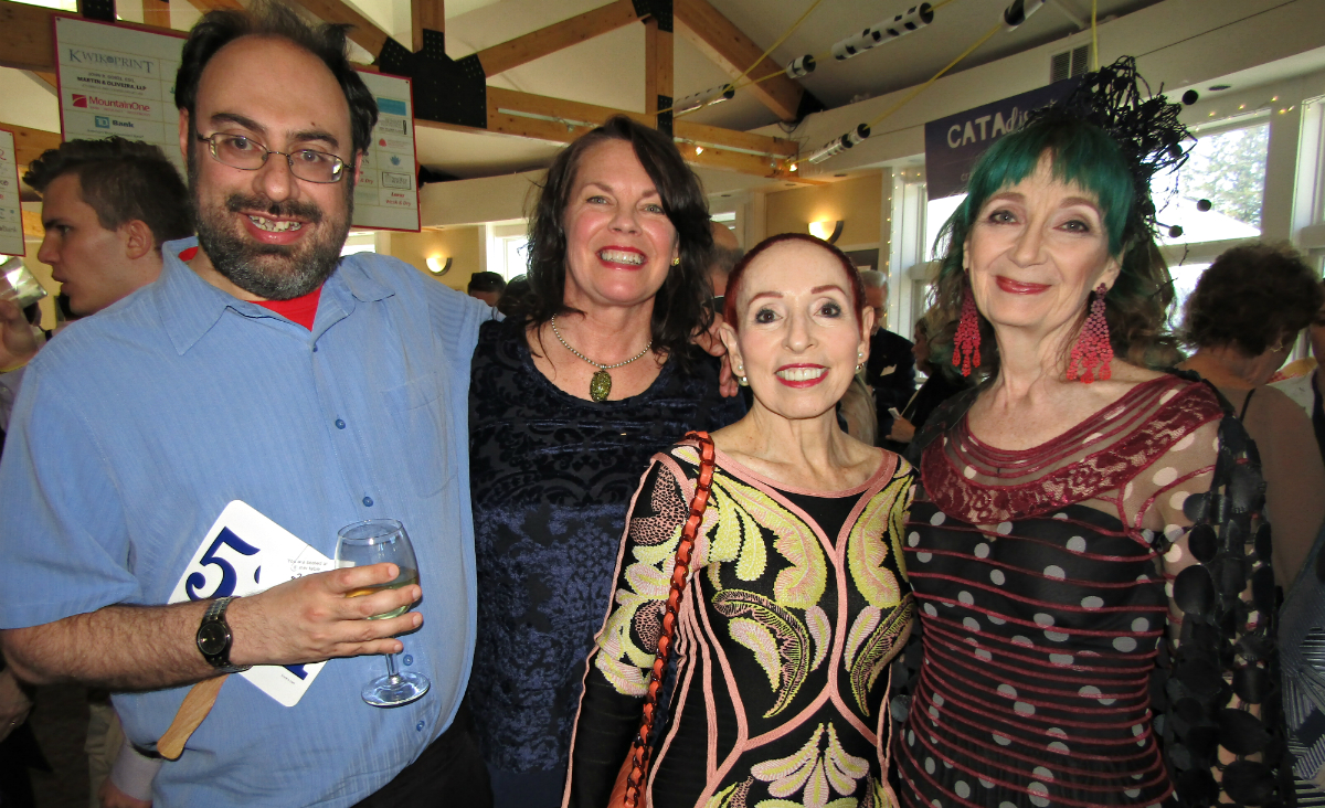 Jonathan Swartz, Laura Lawson, Julie Lewit and Vicki Bonnington