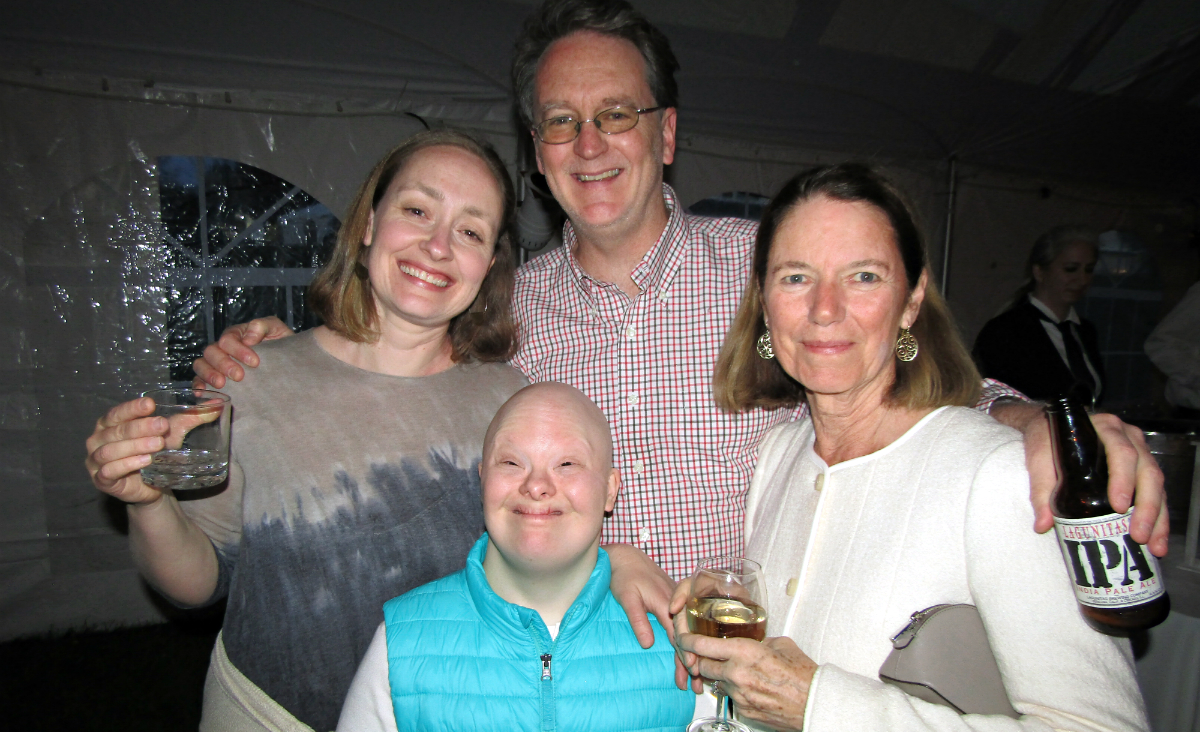 Creative writing faculty artist Rachel Siegel, CATA actor and dancer Louisa Millonzi, John Dreger and Kate Millonzi