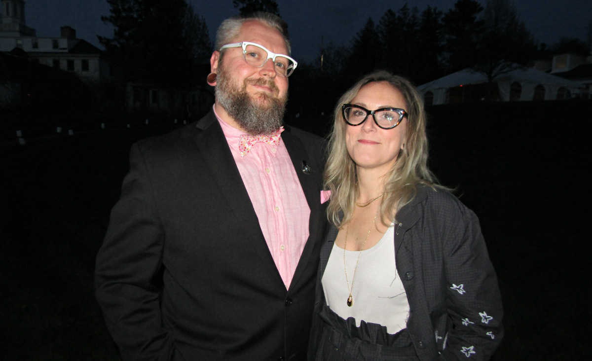 CATA volunteer photographer Bill Wright and Carrie Wright