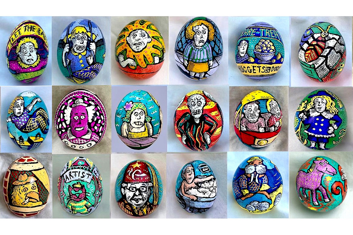 Chast&#39;s pandemic pysanky eggs