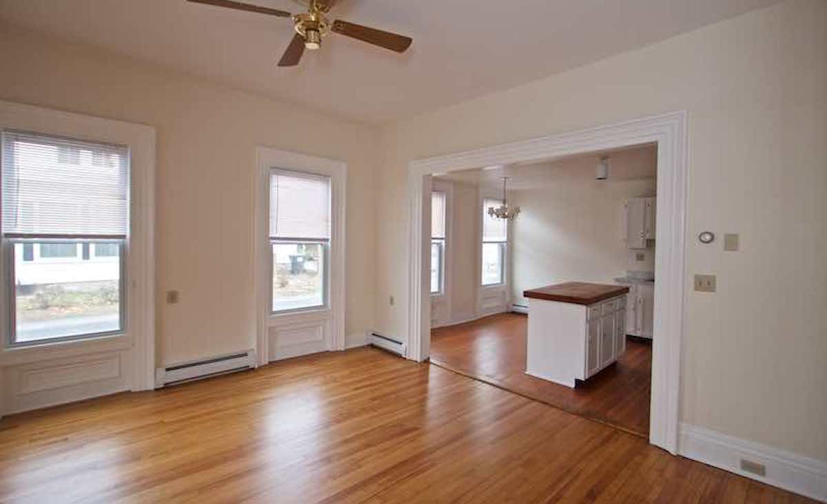 Second-floor apartment