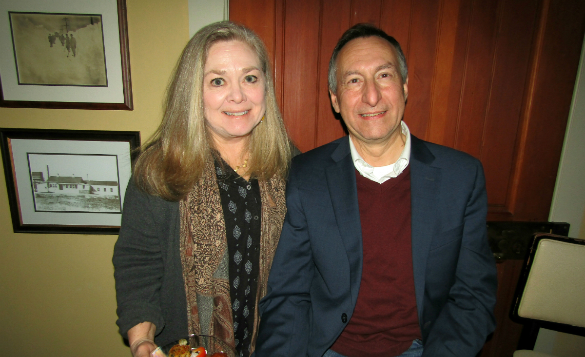 Board member Joan Persing and Daniel Persing Board member Joan Persing and Daniel Persing