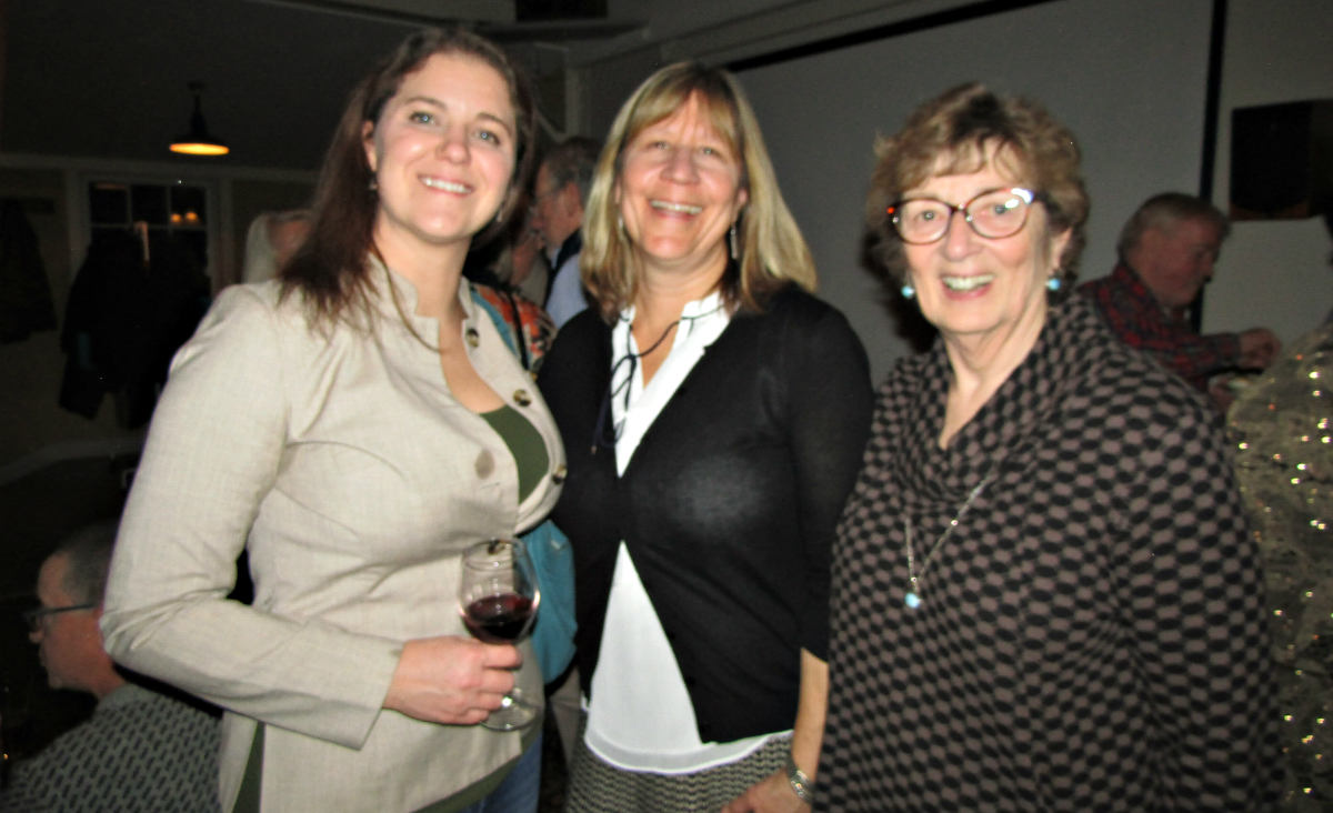 Board treasurer Christi Sadowski, board secretary Randi Walker and board vice president Dottie Cummings Board treasurer Christi Sadowski, board secretary Randi Walker and board vice president Dottie Cummings