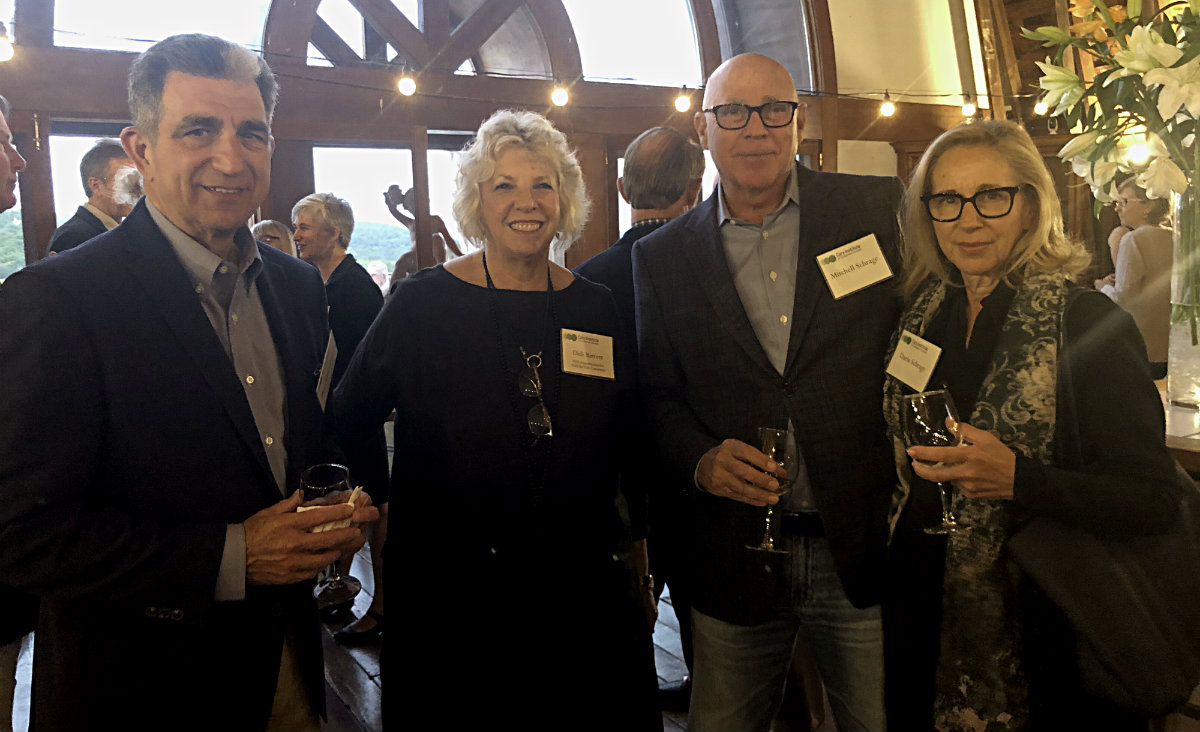 Bill Magnarelli, NY State Assembly Member Didi Barrett, Mitchell Schrage, Daria Schrage