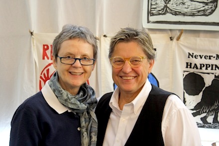 Claudia Bruce and Linda Mussmann