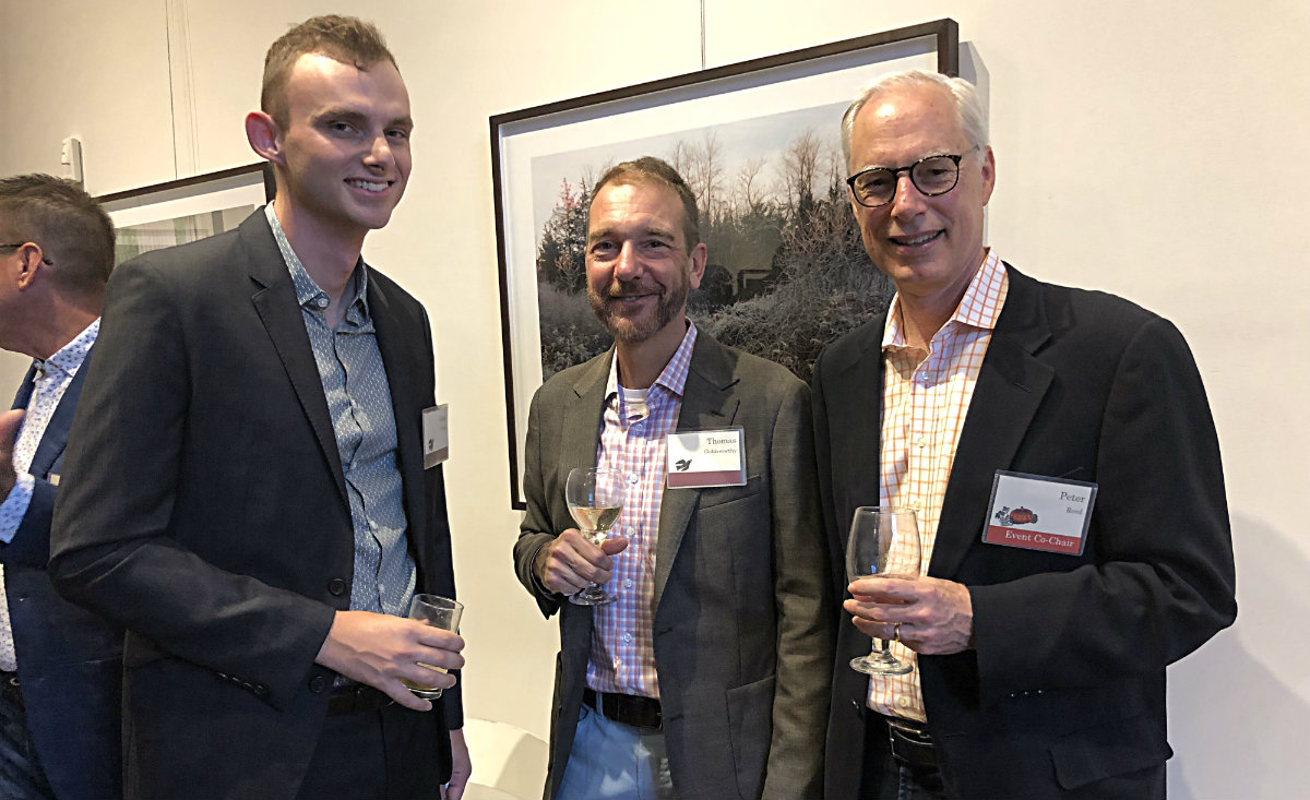 Lucas Carmel, Thomas Goldsworthy and Peter Reed