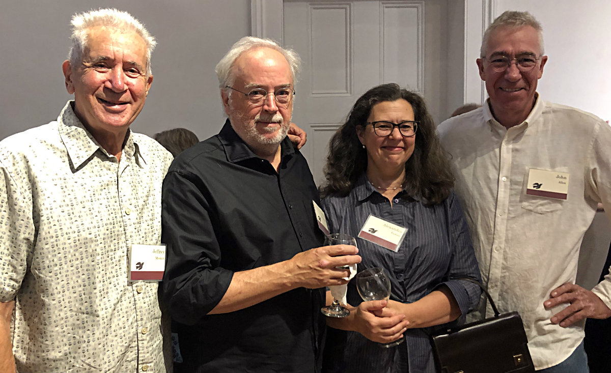Jeffrey Moskin, authors Verlyn Klinkenborg and&nbsp;Alexandra Enders, and John Allen