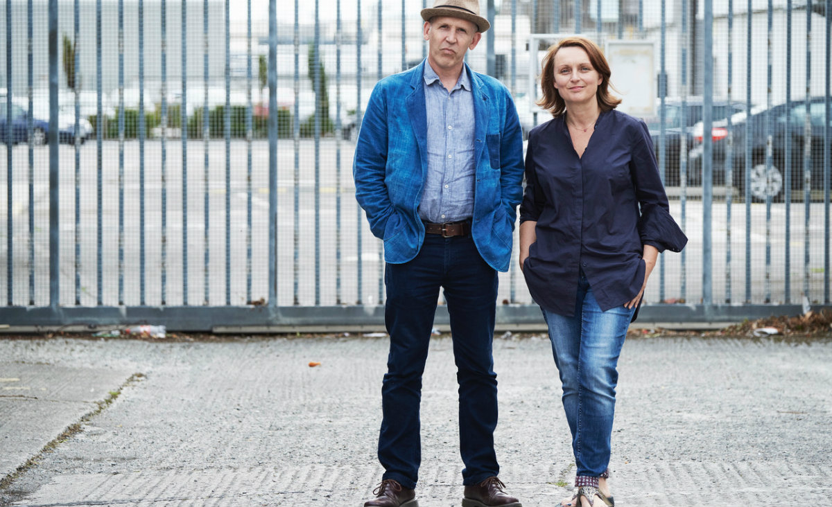 Conor Lovett and Judy Hegarty Lovett, artistic directors of Gare St Lazare Ireland&nbsp;(Photo by Ros Kavanagh)