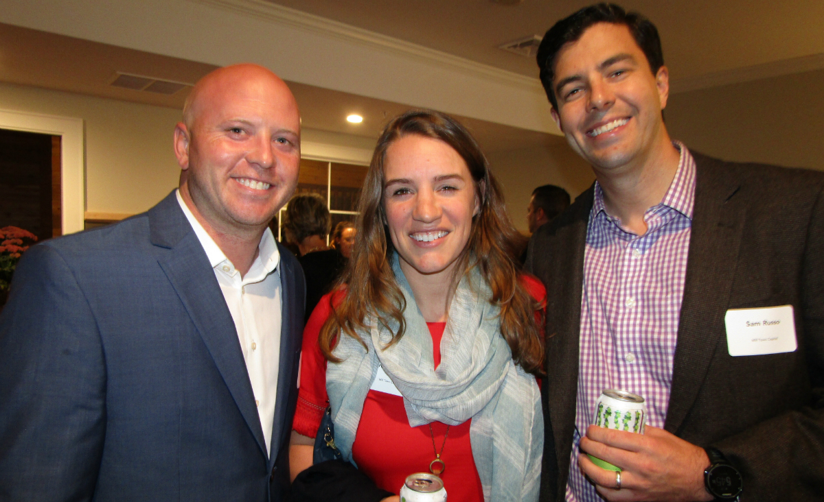 Brendan Burke, Caroline Holland and Sam Russo.