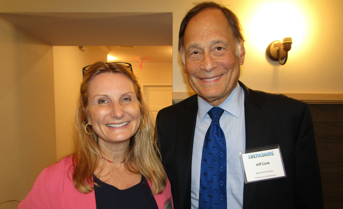 1Berkshire board members Colleen Taylor and Jeff Cook.