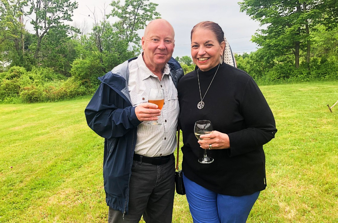 Francois and Michele Depardon