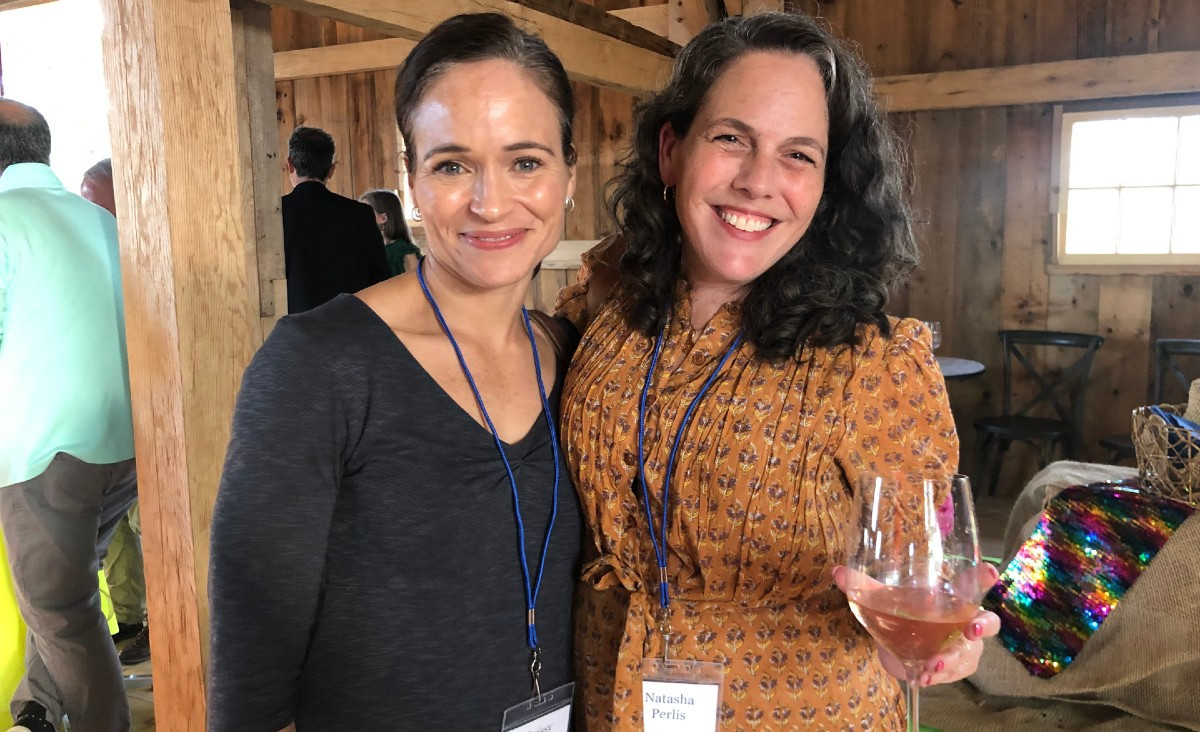 Clinical Care Coordinator Chrissy deRis and Natasha Perlis