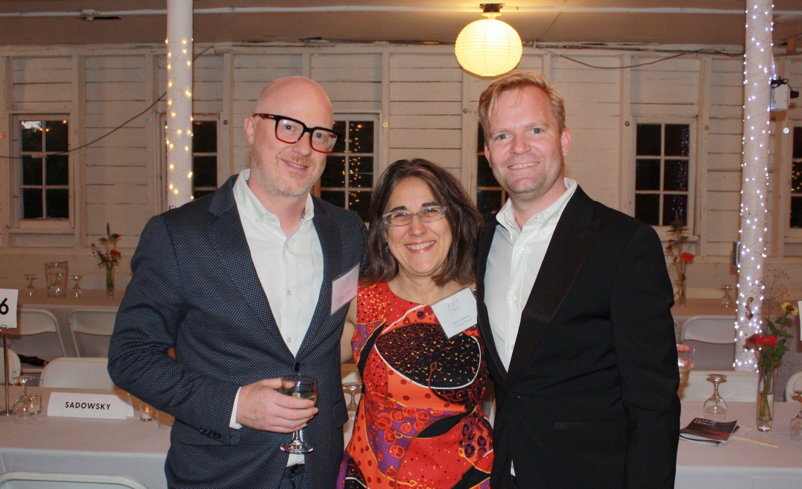 Omi board member and President and Senior Partner at Global Gateway Advisors&nbsp;Matthew Doering, Omi Executive Director Ruth Adams and AFS&nbsp;CEO Daniel Obst