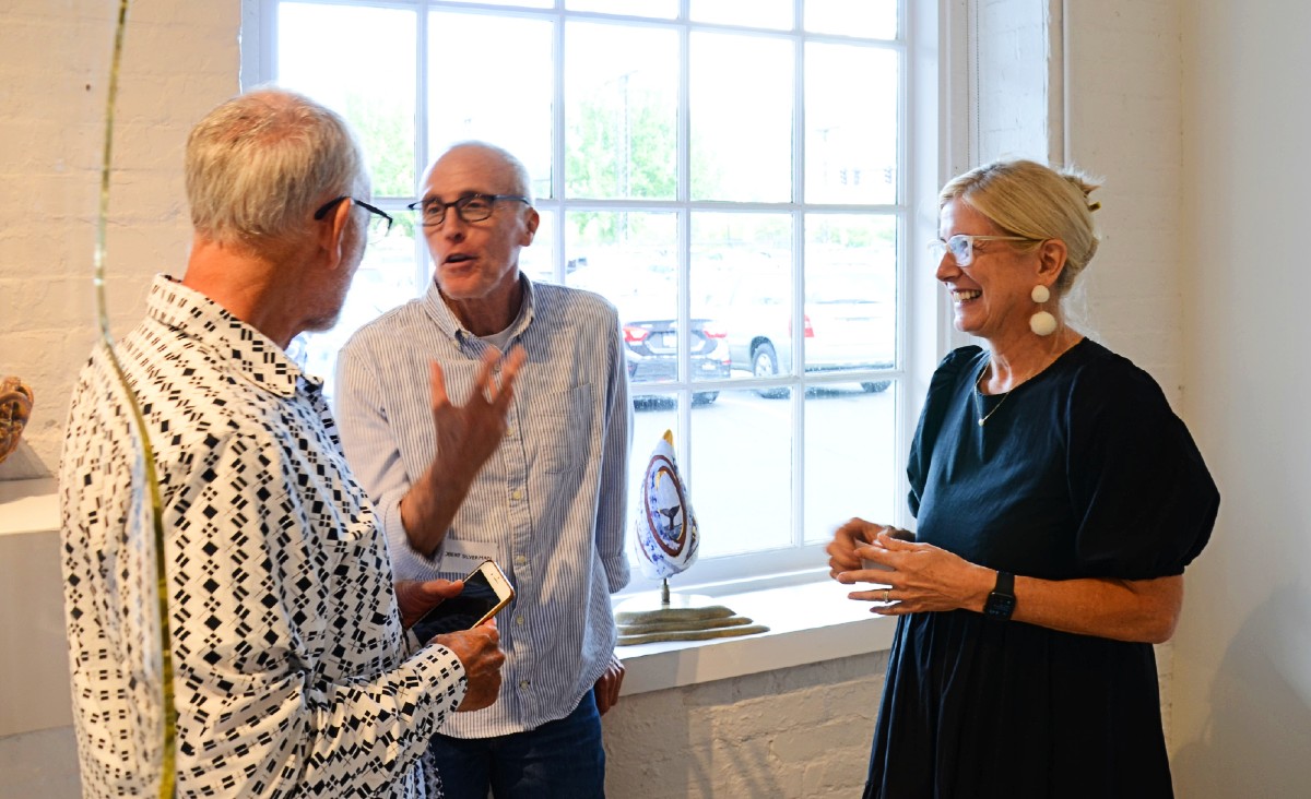 Doug Heller, Robert Silverman and Katya Heller