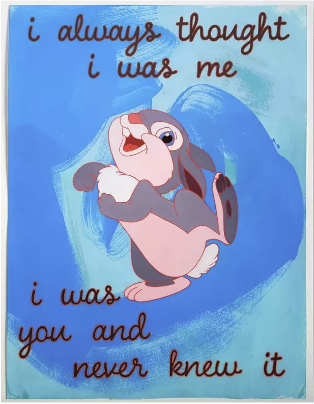 Empirical vs Rational, Sue Muskat, acrylic on paper, 2022