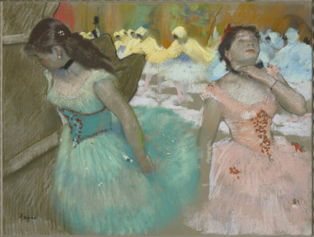 degas masked dancers