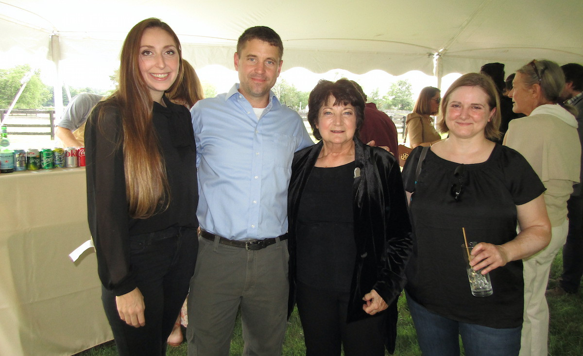 Dr. Marlena Holter, Dr. Jaret Pullen, DVM, Equine Advocates President and Founder Susan Wagner, and Dr. Marta Cercone Dr. Marlena Holter, Dr. Jaret Pullen, DVM, Equine Advocates President and Founder Susan Wagner, and Dr. Marta Cercone