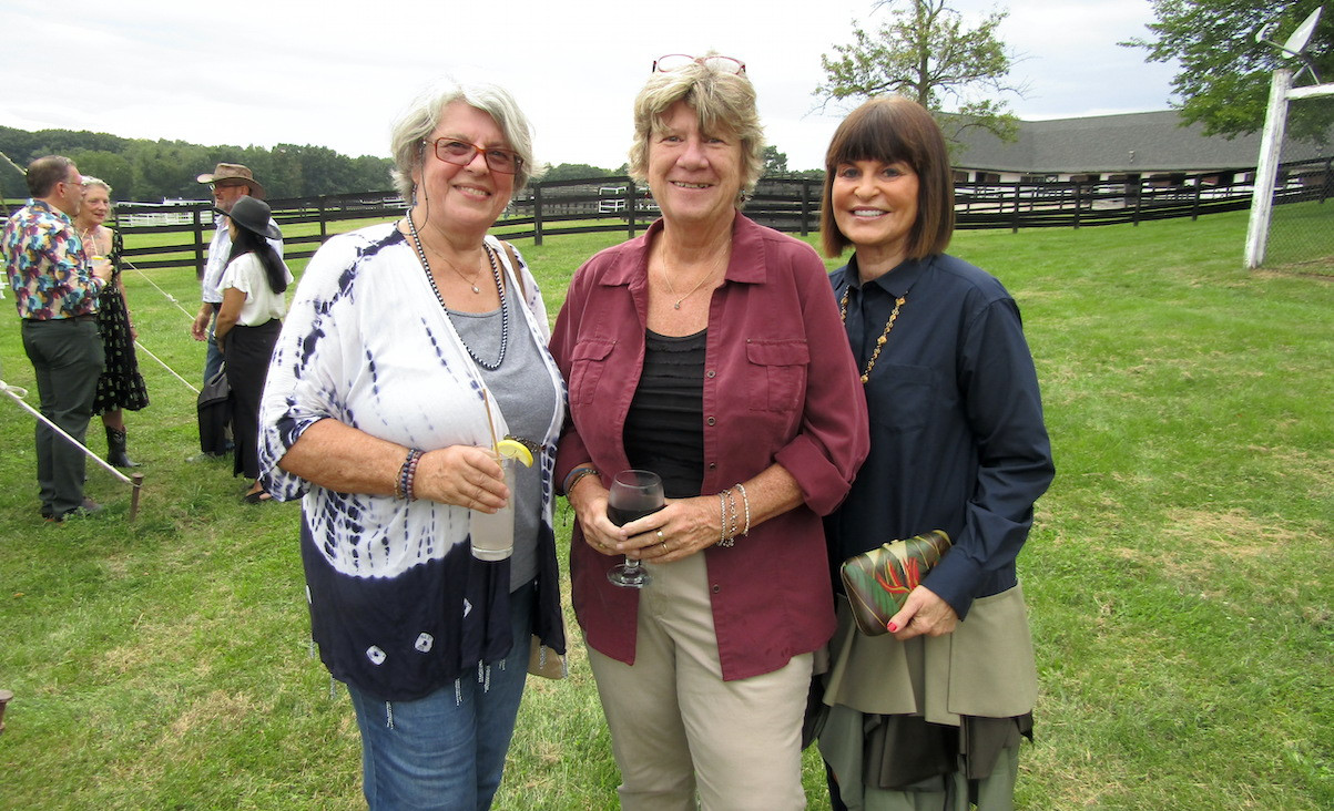 Kathy Maikis, Lil Corcoran, and Ronny Siegal Kathy Maikis, Lil Corcoran, and Ronny Siegal