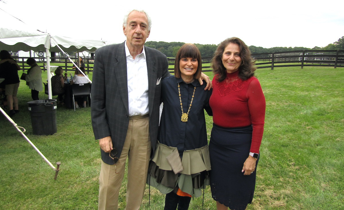 Board President Jeffrey Tucker with Ronny Siegal and Anna Gassib, executive director of the Bergen Equestrian Center Board President Jeffrey Tucker with Ronny Siegal and Anna Gassib, executive director of the Bergen Equestrian Center 