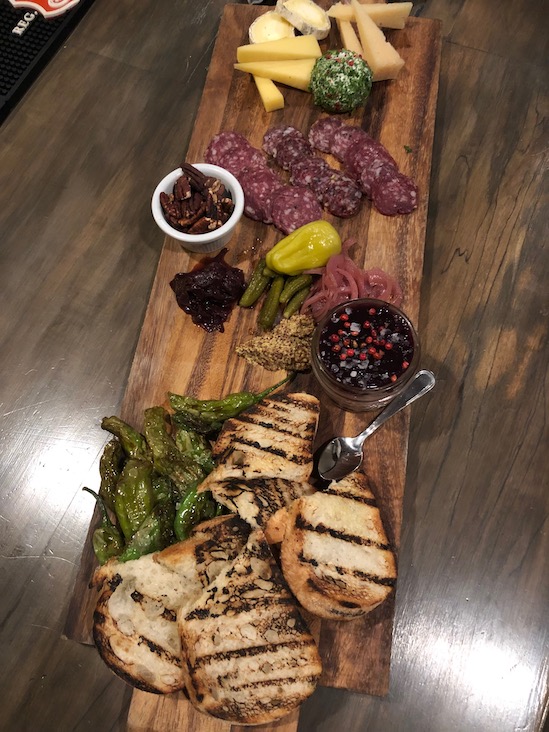 Farmers &amp; Chefs artisanal cheese and charcuterie platter