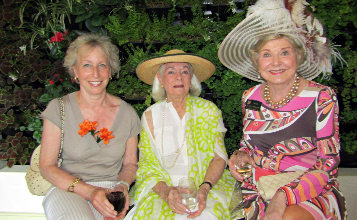 Dr. Suzanne Yale&nbsp;with BBG trustees&nbsp;Jeannene Booher&nbsp;and&nbsp;Mary Copeland