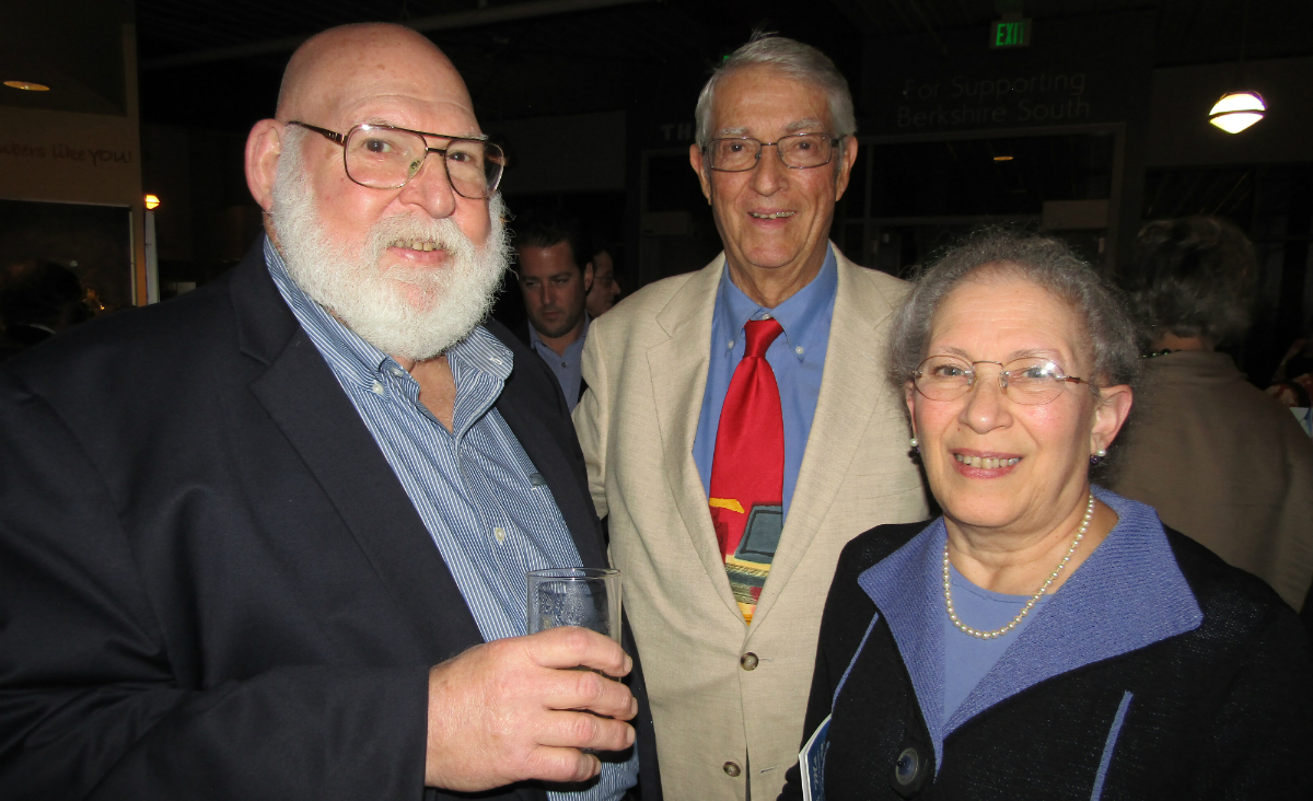 Mark Gross, Bob Norris and Hannah Gross Mark Gross, Bob Norris and Hannah Gross