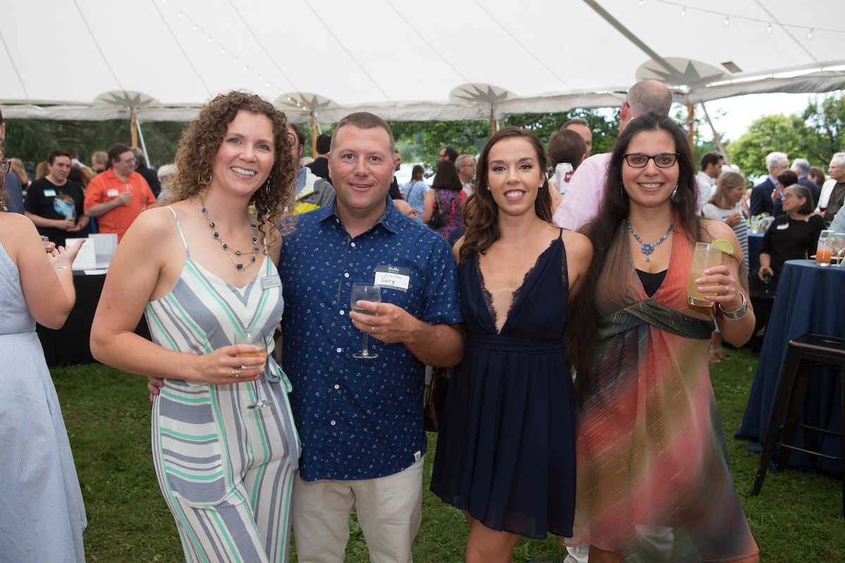 Honorary Whale of a Gala co-chairs Caitlin and Gary Pemble, Shela Levante, and Jayme Kurland