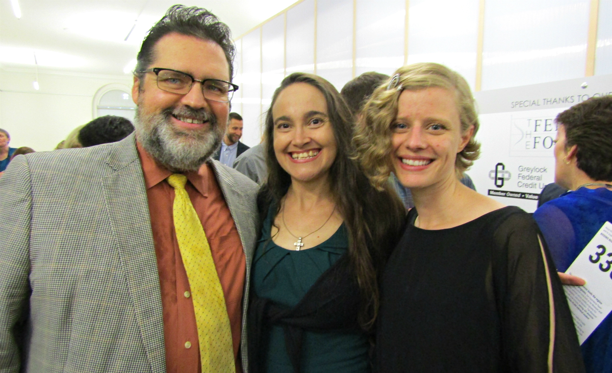 Francis Bohdiewicz, Kristen Kenyon and Lo Sottile.