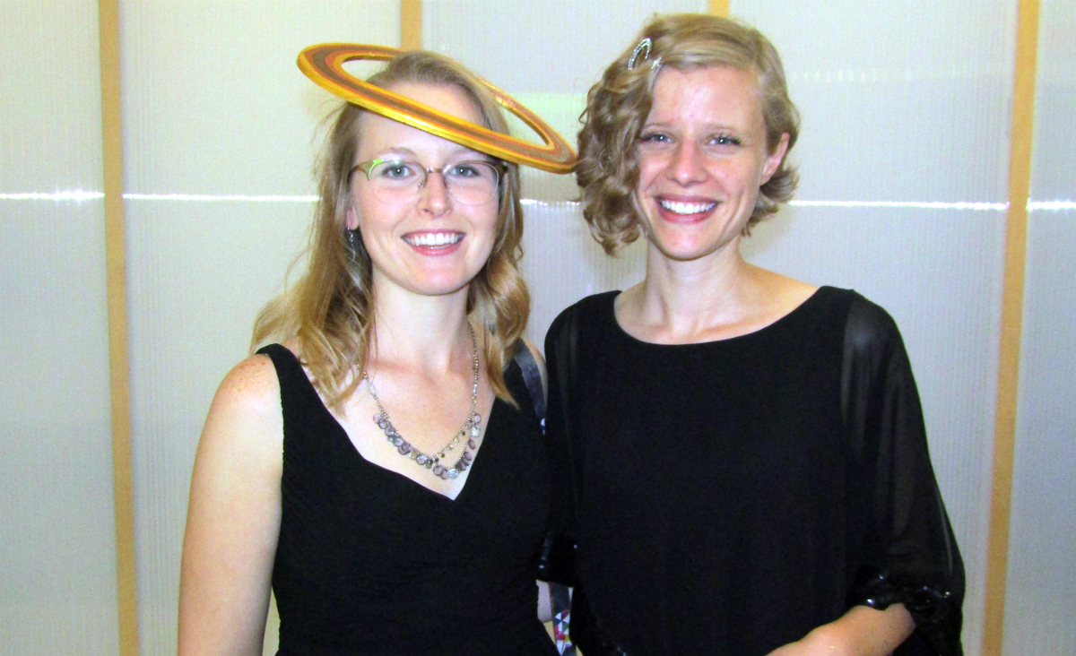 Kimberly Donoughe, the Museum&#39;s Marketing&nbsp;and Brand Manager, and Lo Sottile, its Director of Development.