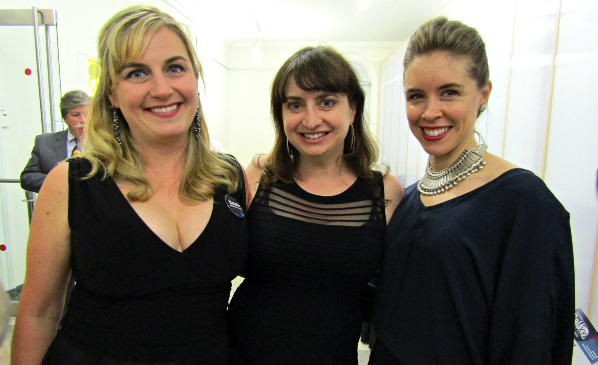 Natalie Johnsonius Neubert, Jessica Provenz and Tessa Kelly.