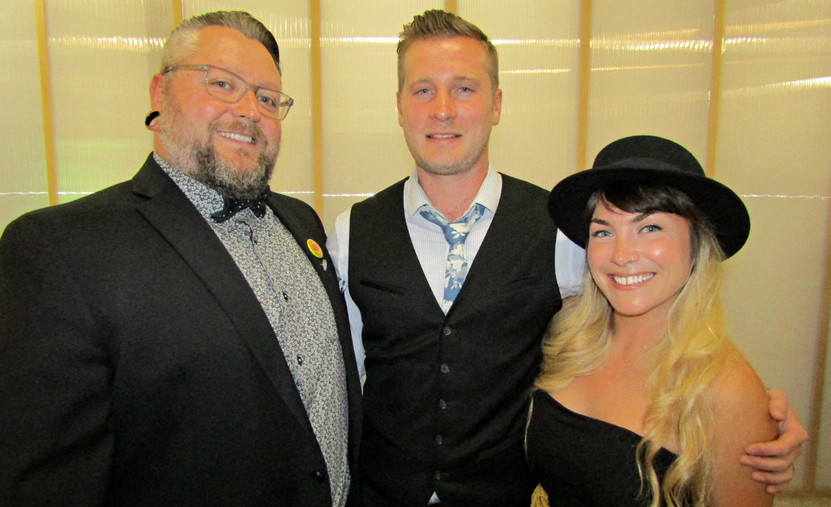 Bill Wright, Billy Keane and Waterfall Perry.