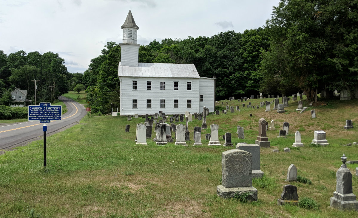 Gallatin Reformed Church. Photos courtesy Columbia County Historical Society