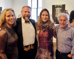 Georgia Dent,&nbsp;Mattatuck Museum&nbsp;directer and Schiro&rsquo;s husband&nbsp;Robert Burns,&nbsp;Jane Glucksman&nbsp;and&nbsp;Jack Perry.