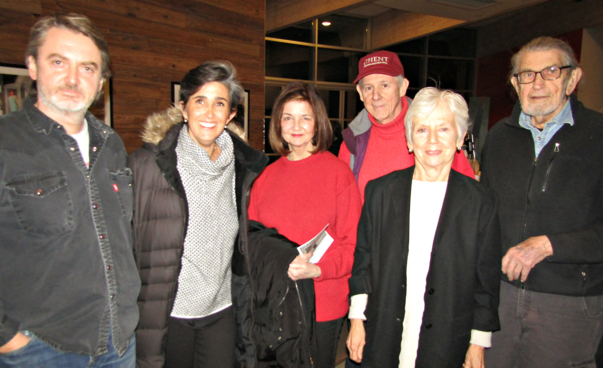 Richard Beaven, Eleanore Velez, Jean Hamilton, Rick McCarthy, Martha McMaster and Sheldon Evans