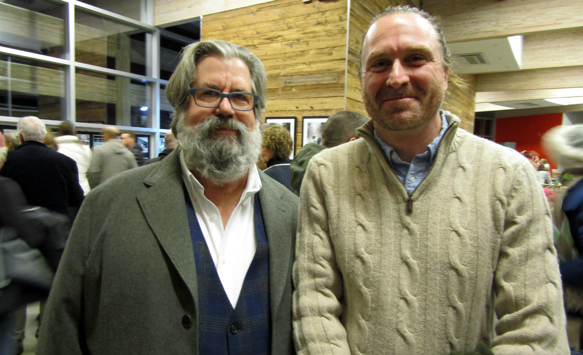 Michael Schrom with Michael Altobello