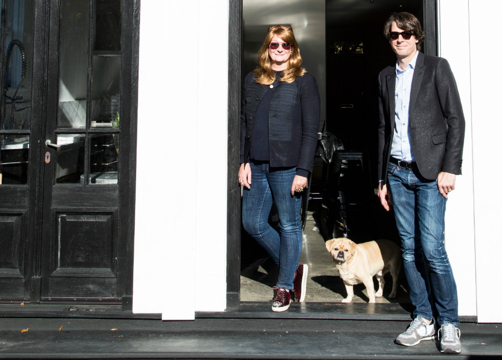 Elizabeth Moore and Andy Goldsborough. Photo: Max Zambelli