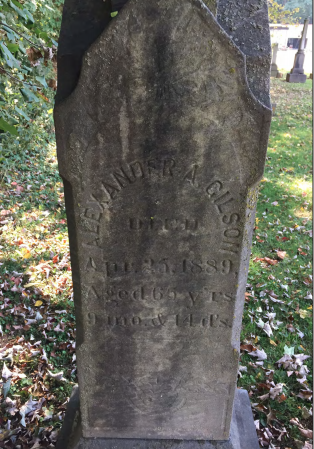 Gilson&#39;s grave was only recently discovered in Red Hook.