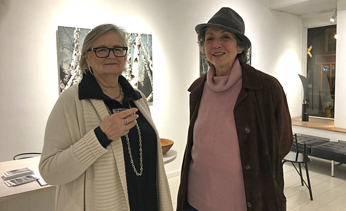 Renovation and design specialist Peggy Anderson&nbsp;and ceramicist Maria Manhattan