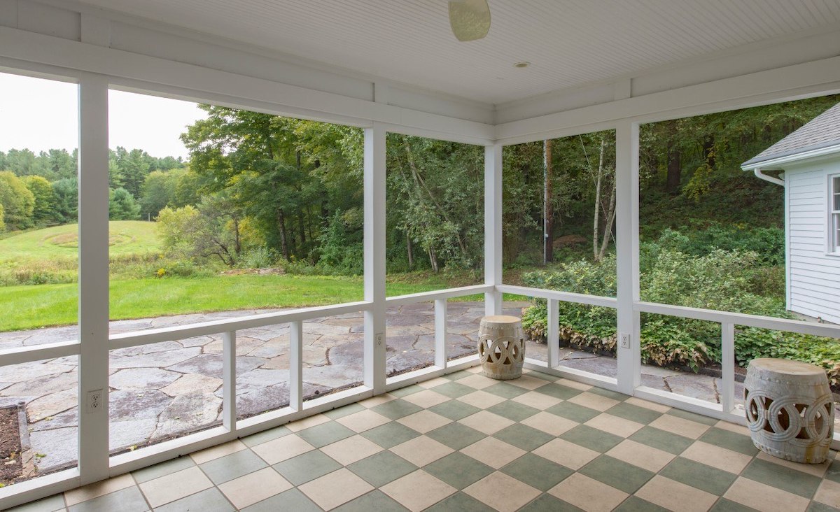 Screened porch