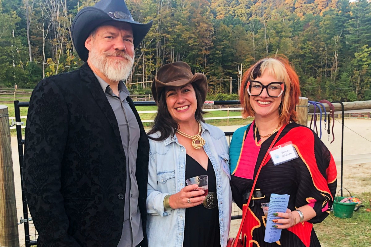 John and&nbsp;Erin Hanson, and Serena Johnson